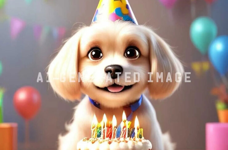 La prima immagine generata con l'AI di Apple è la cagnolina di Craig Federighi