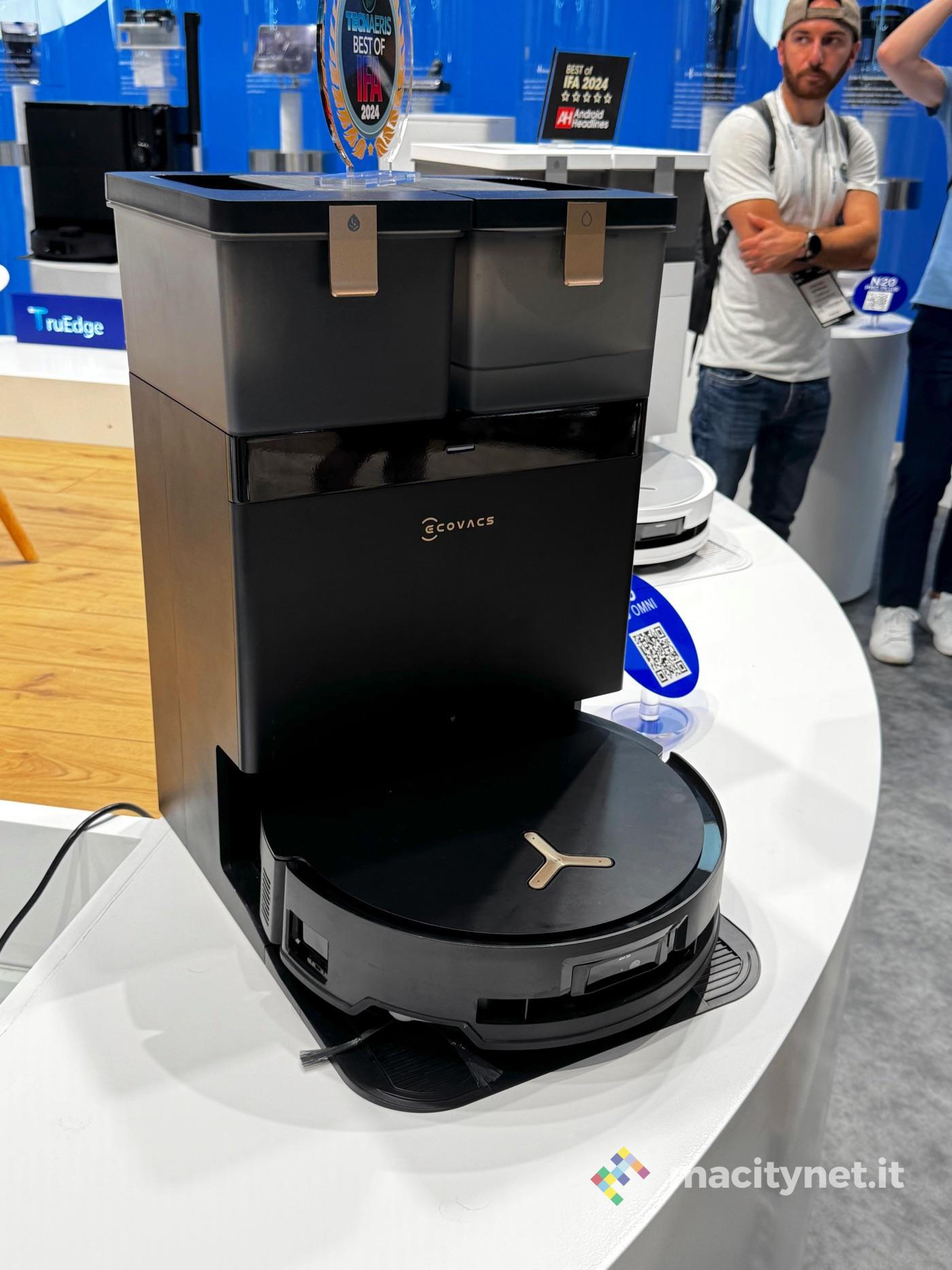 I tre nuovi robot Ecovacs in mostra ad IFA 2024 I tre nuovi robot Ecovacs in mostra ad IFA 2024