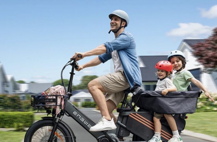 350 km di autonomia e carica rapida per l'e-bike cargo ENGWE LE20
