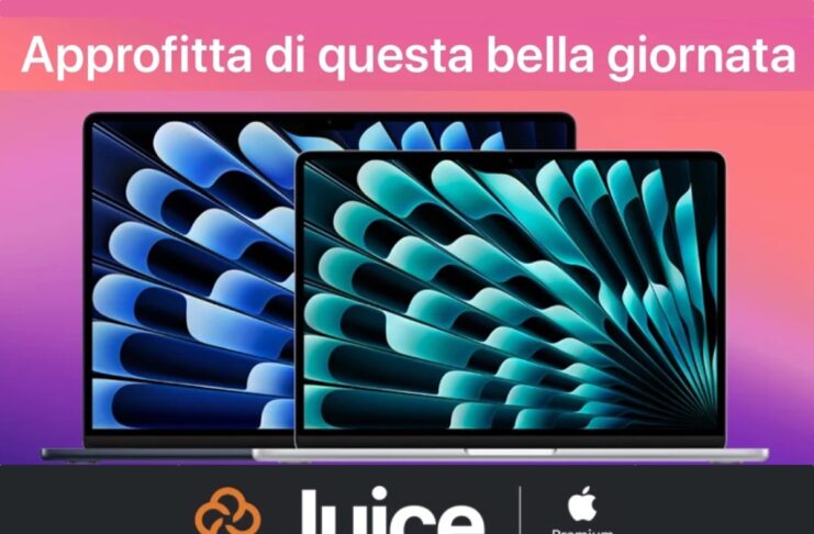Juice sconta MacBook Air fino a 200 euro, anche a rate