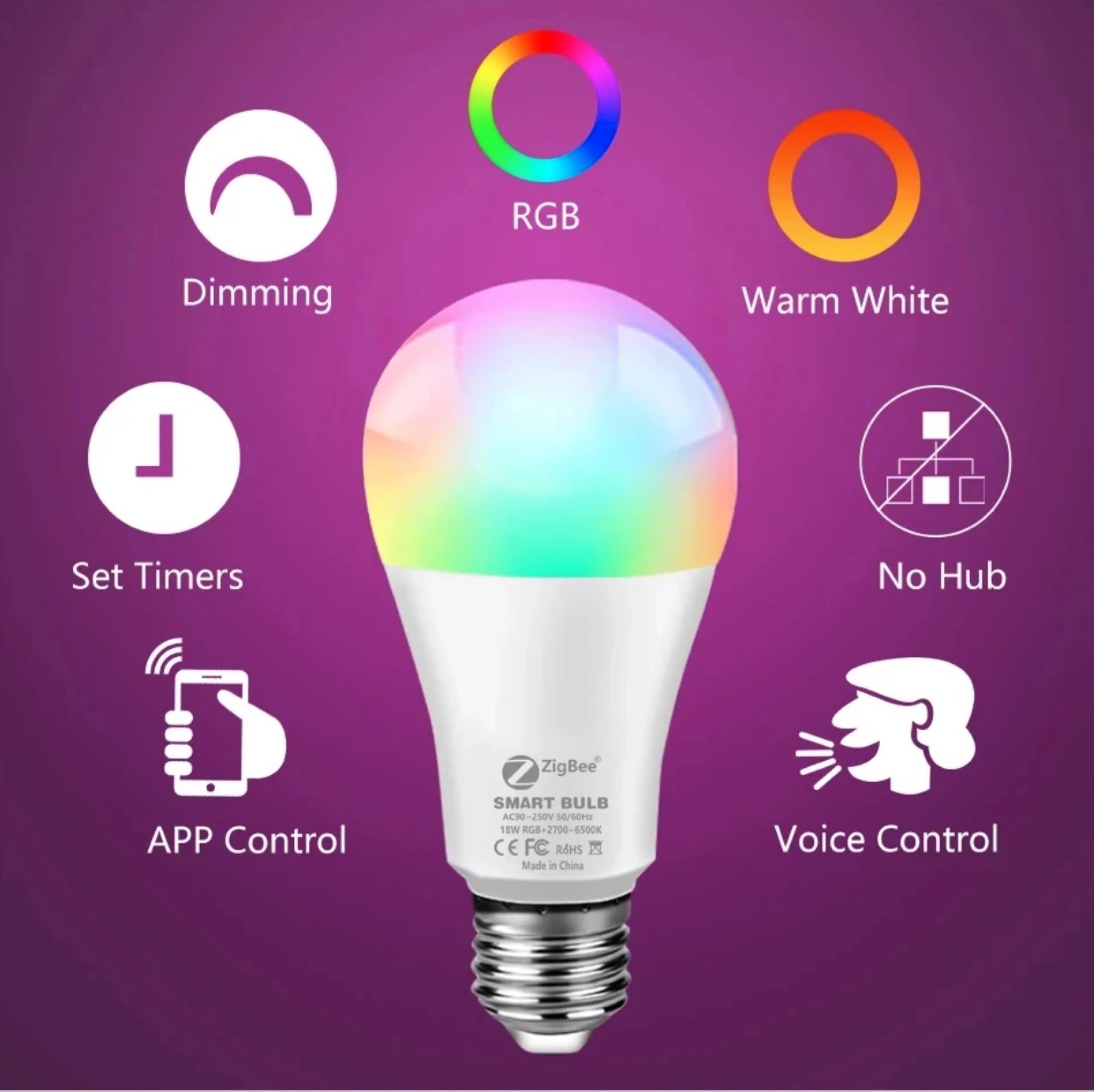 La lampadina Smart Tuya in sconto a soli 6 €