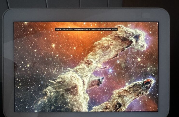 Amazon ed ESA portano le immagini dello spazio nelle case degli italiani