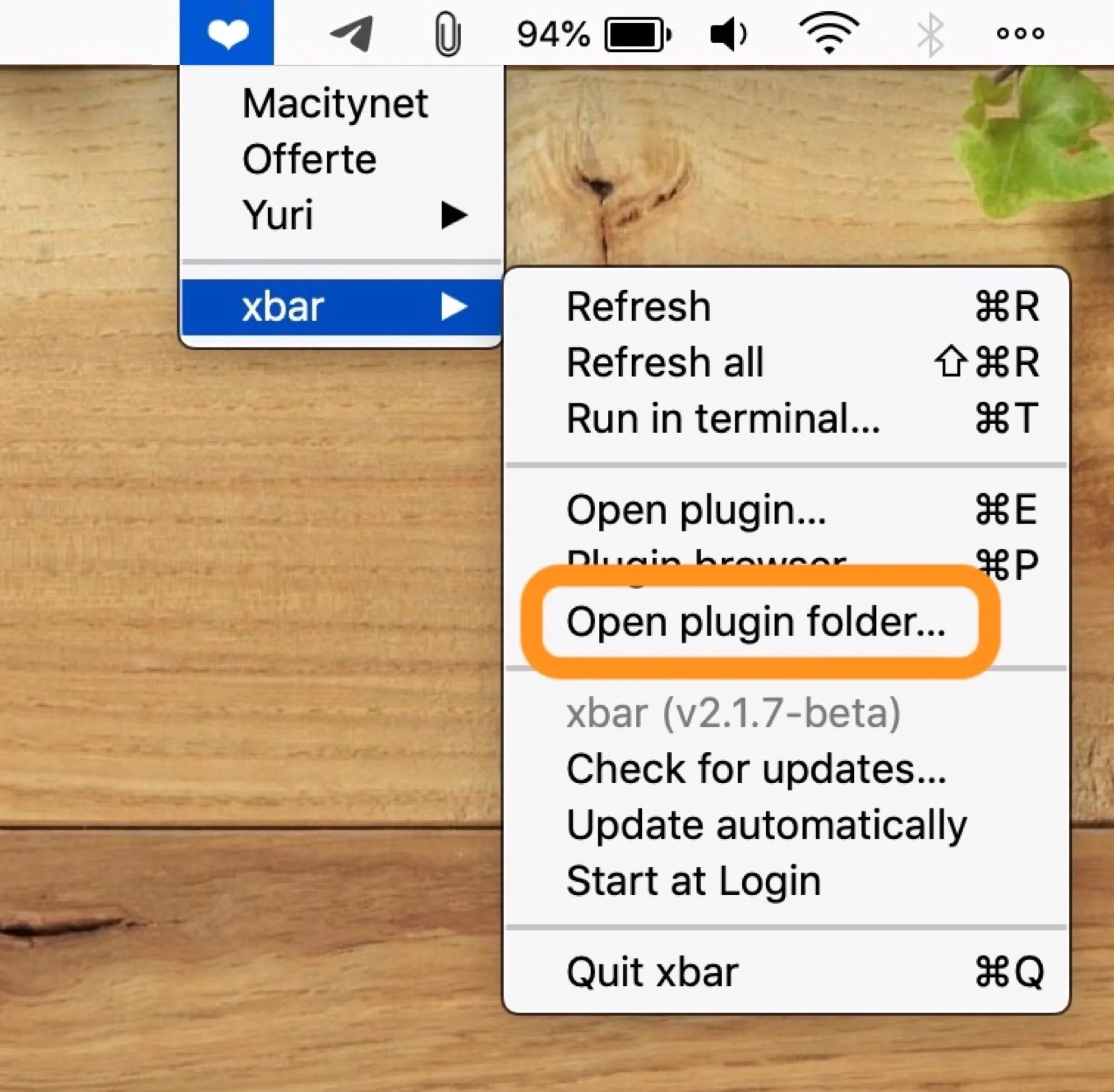Come mettere qualsiasi cosa nella barra dei menu del Mac Come mettere qualsiasi cosa nella barra dei menu del Mac