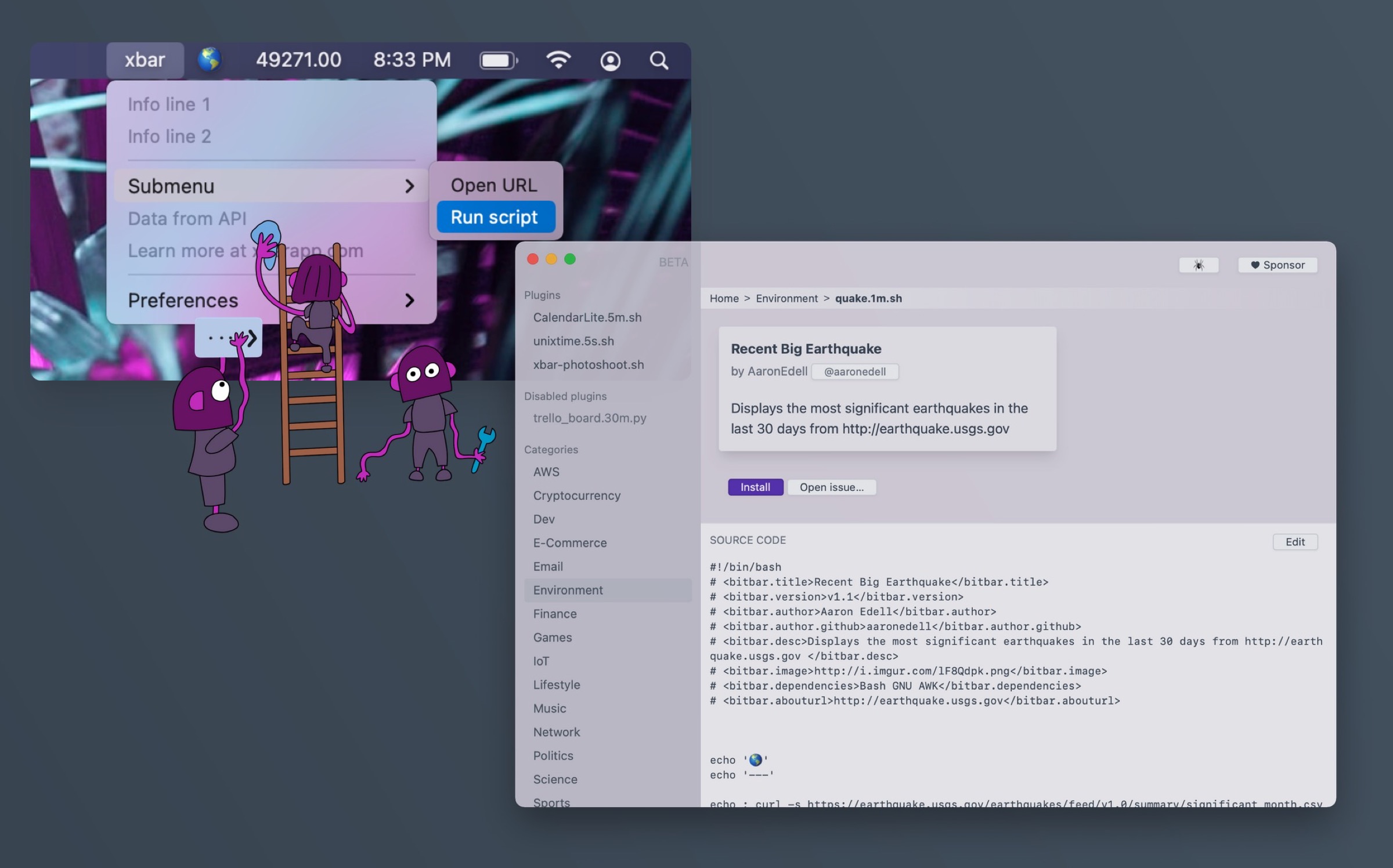 Come mettere qualsiasi cosa nella barra dei menu del Mac Come mettere qualsiasi cosa nella barra dei menu del Mac