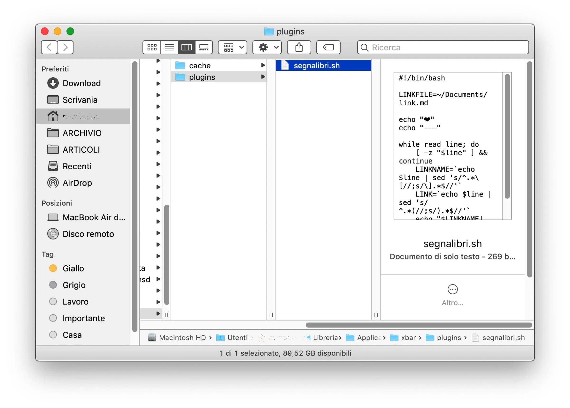 Come mettere qualsiasi cosa nella barra dei menu del Mac Come mettere qualsiasi cosa nella barra dei menu del Mac