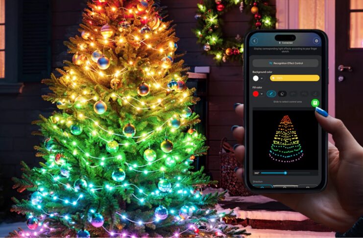 Govee Christmas String Lights 2, la catena di luci con mappatura Smart