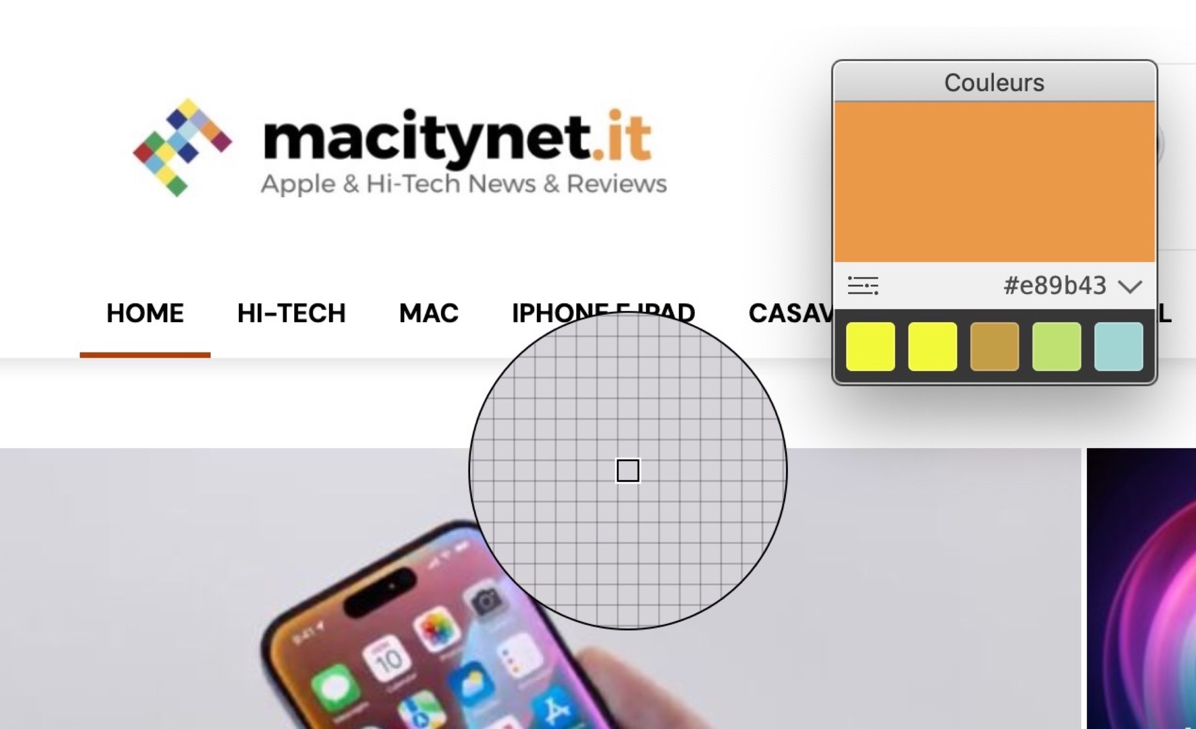 Couleurs è l'acchiappacolore per Mac come dovrebbe farlo Apple Couleurs è l'acchiappacolore per Mac come dovrebbe farlo Apple