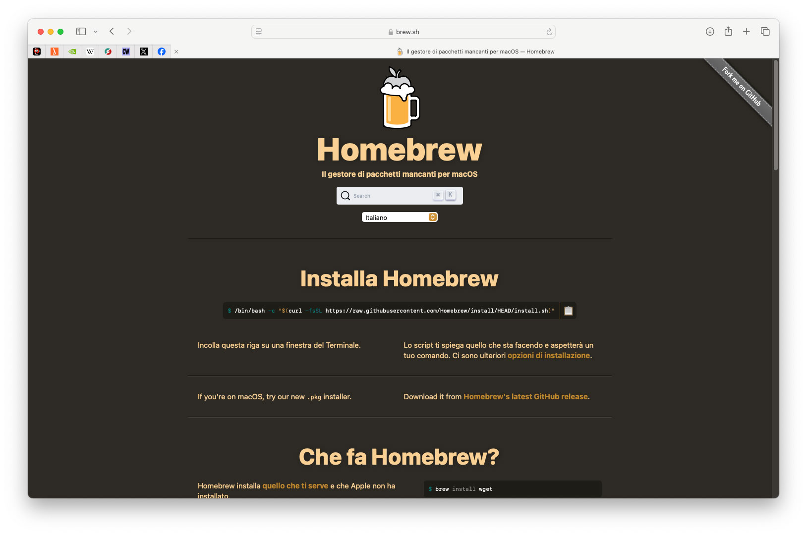 Il gestore di pacchetti Homebrew ora supporta macOS Sequoia Il gestore di pacchetti Homebrew ora supporta macOS Sequoia