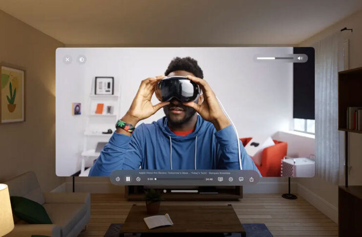 YouTube ha fatto eliminare l'app Juno per Vision Pro dall'App Store