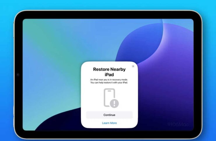 iPad mini 7 può essere ripristinato senza fili con un altro dispositivo iOS vicino - macitynet.it