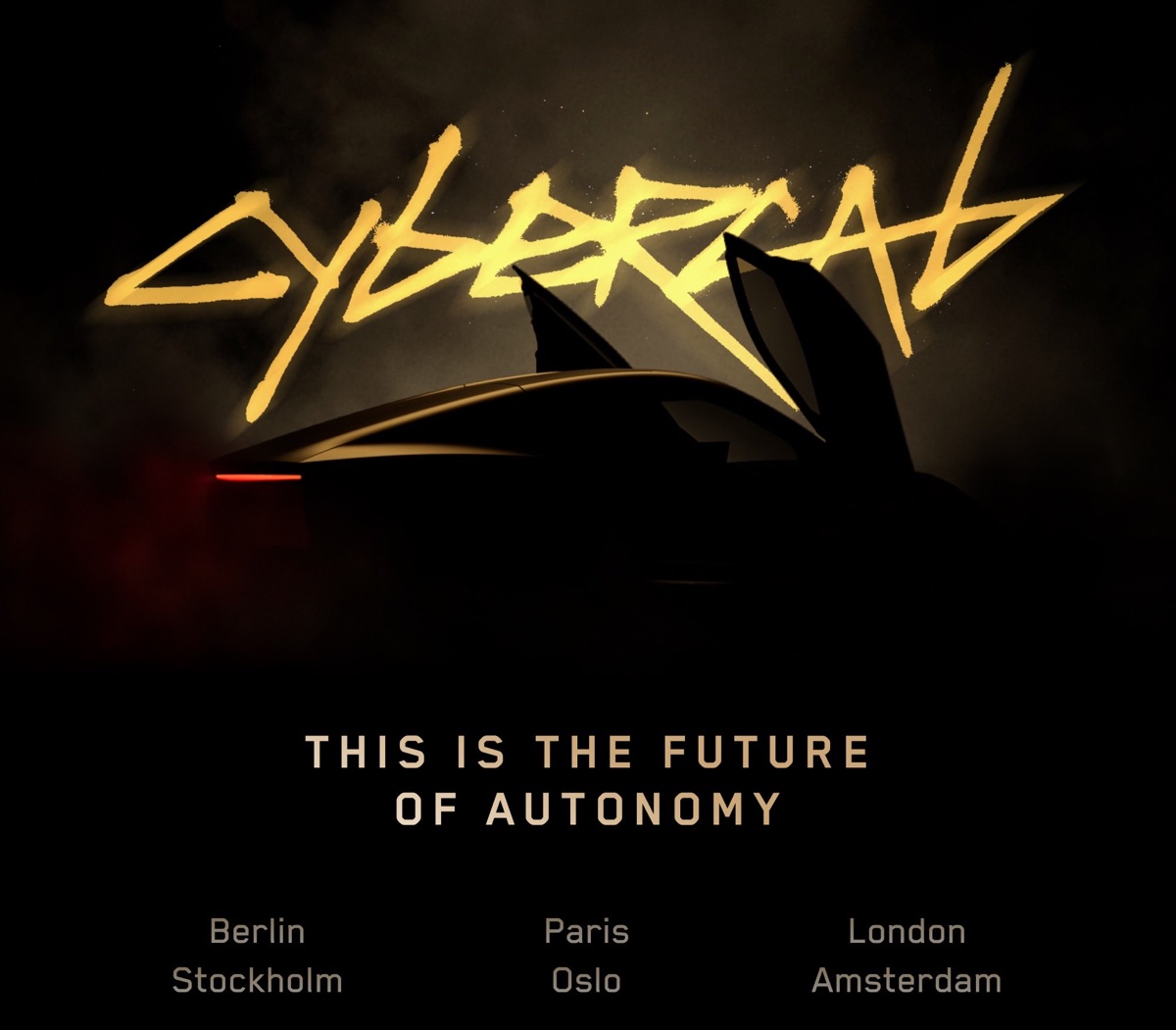 Tesla Cybercab è in tour in Europa - macitynet.it Tesla Cybercab è in tour in Europa - macitynet.it