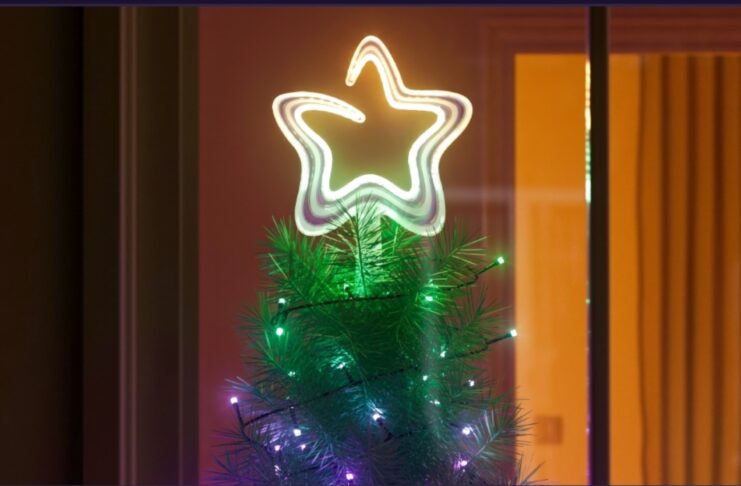 Twinkly Tree Topper è il puntale Smart per l'albero di Natale - macitynet.it