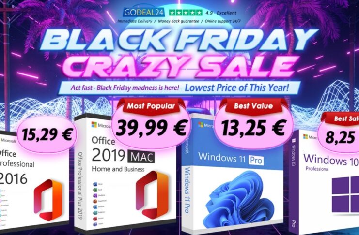 Microsoft Office e Windows 11 a soli 10 €, il Black Friday di Godeal24 - macitynet.it