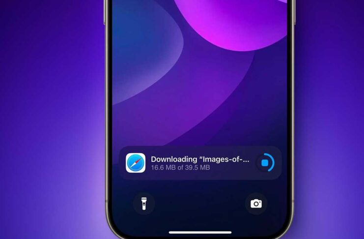 iOS 18.2 permette di monitorare i download di Safari dalla Lock Screen di iPhone - macitynet.it