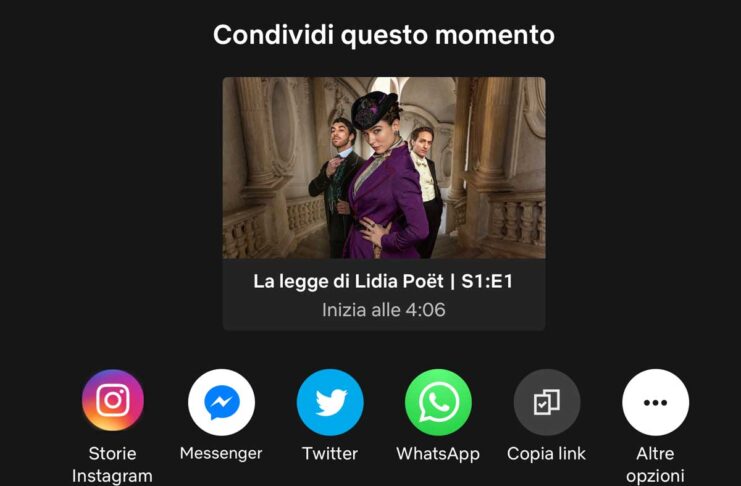 Netflix ora permette di condividere le scene preferite di film e serie - macitynet.it