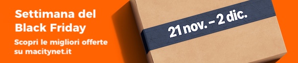 BOZZA PER LISTONE BLACK FRIDAY NON TOCCARE - macitynet.it BOZZA PER LISTONE BLACK FRIDAY NON TOCCARE - macitynet.it