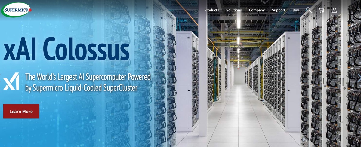 Colossus di Elon Musk avrà un milione di GPU per sfidare tutti - macitynet.it Colossus di Elon Musk avrà un milione di GPU per sfidare tutti - macitynet.it