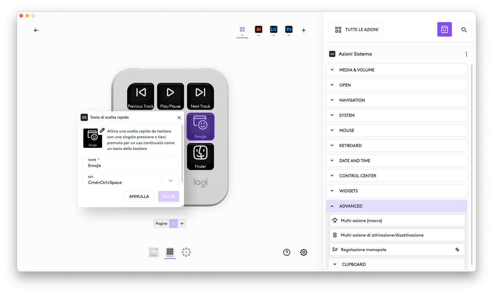 Recensione Logitech MX Creative Console, velcizzare il lavoro è semplice come premere un pulsante - macitynet.it Recensione Logitech MX Creative Console, velcizzare il lavoro è semplice come premere un pulsante - macitynet.it