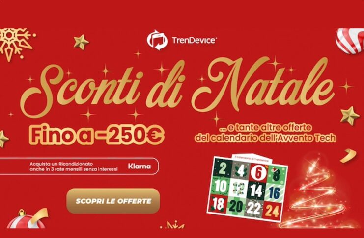 Trendevice sconti di Natale fino a -250€ su iPhone, iPad e Mac ricondizionati - macitynet.it