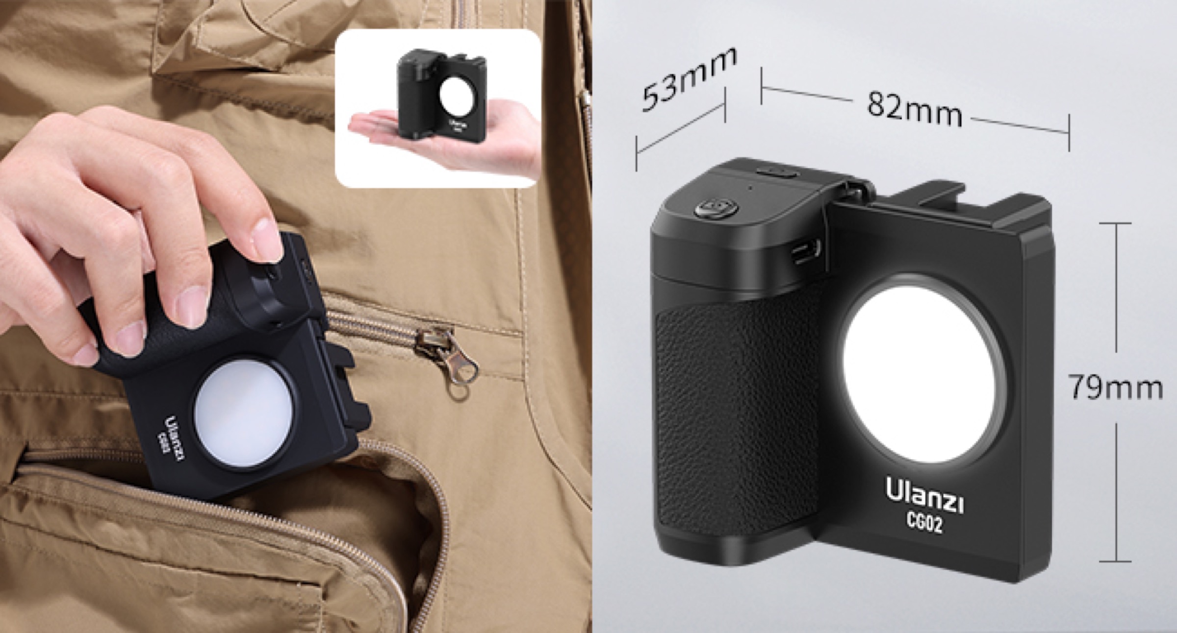 ULANZI CapGrip, impugnatura completa per riprese top dallo smartphone - macitynet.it ULANZI CapGrip, impugnatura completa per riprese top dallo smartphone - macitynet.it