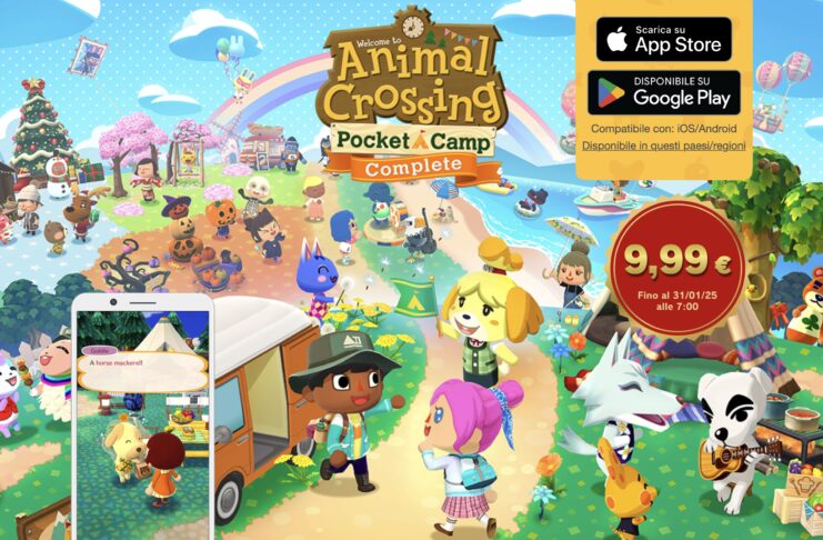 Animal Crossing: Pocket Camp  torna in App Store con l'app a pagamento - macitynet.it