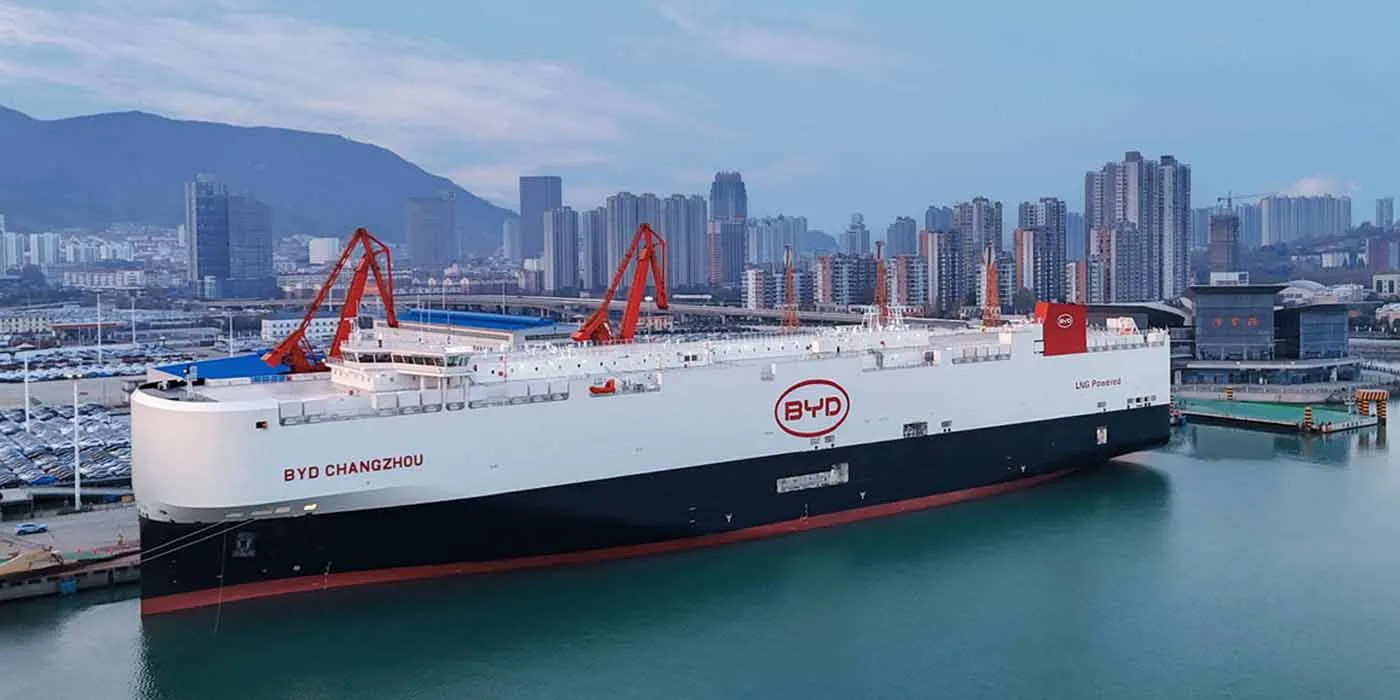 La nave cargo BYD naviga verso l’Europa con 5 mila auto elettriche cinesi - macitynet.it La nave cargo BYD naviga verso l’Europa con 5 mila auto elettriche cinesi - macitynet.it