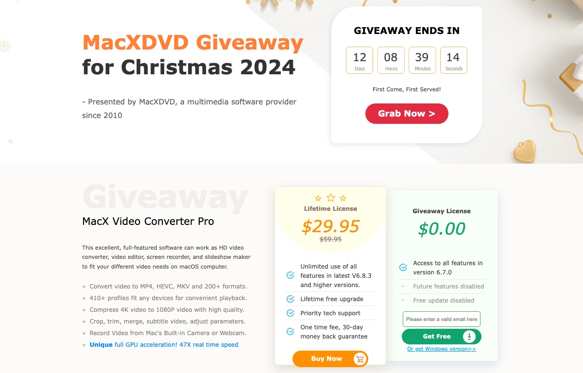 Trasforma i video delle feste con l’offerta speciale di MacX Video Converter Pro, al prezzo più basso di sempre - macitynet.it