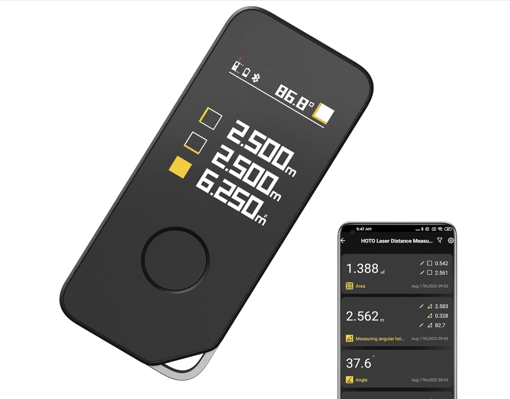 Ultimo giorno Black Friday, metro laser con misuratore di area e centimetro, solo 41,99€ - macitynet.it Ultimo giorno Black Friday, metro laser con misuratore di area e centimetro, solo 41,99€ - macitynet.it