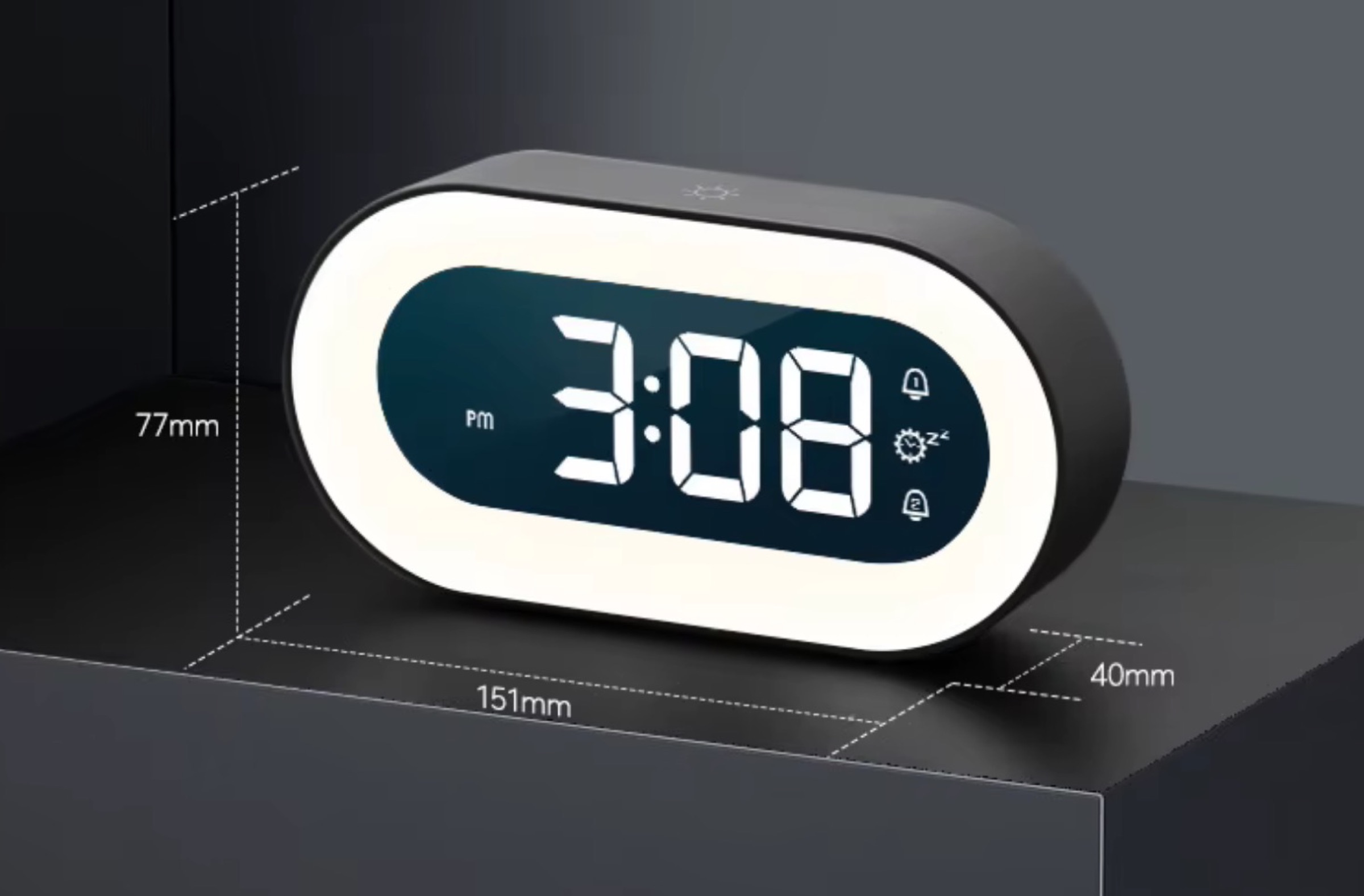 La sveglia definitiva per il comodino in offerta a soli 15 € - macitynet.it