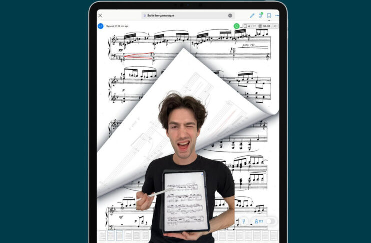 Newzik sfrutta il Face ID e permette di voltare le pagine degli spartiti con l'occhiolino - macitynet.it