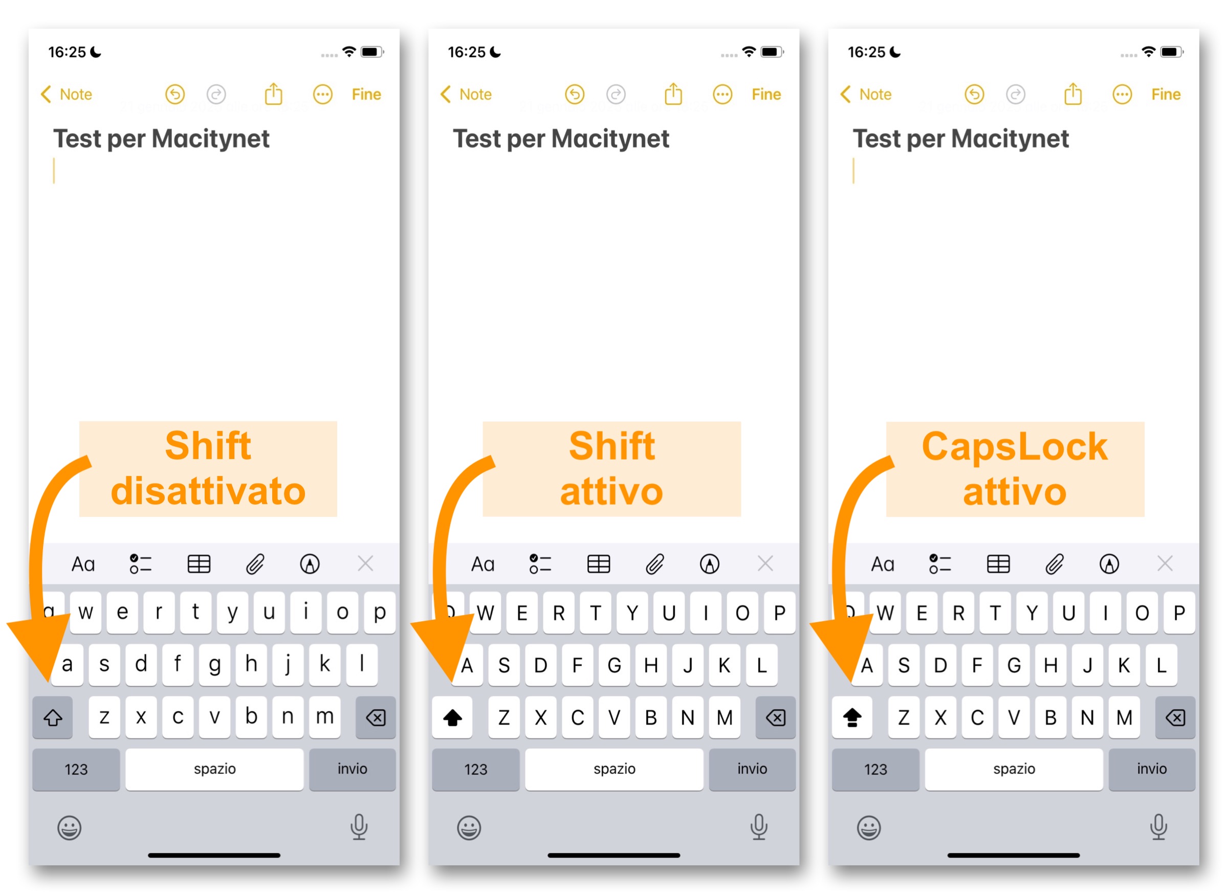 12 trucchi per digitare veloce e senza errori su iPhone - macitynet.it 12 trucchi per digitare veloce e senza errori su iPhone - macitynet.it