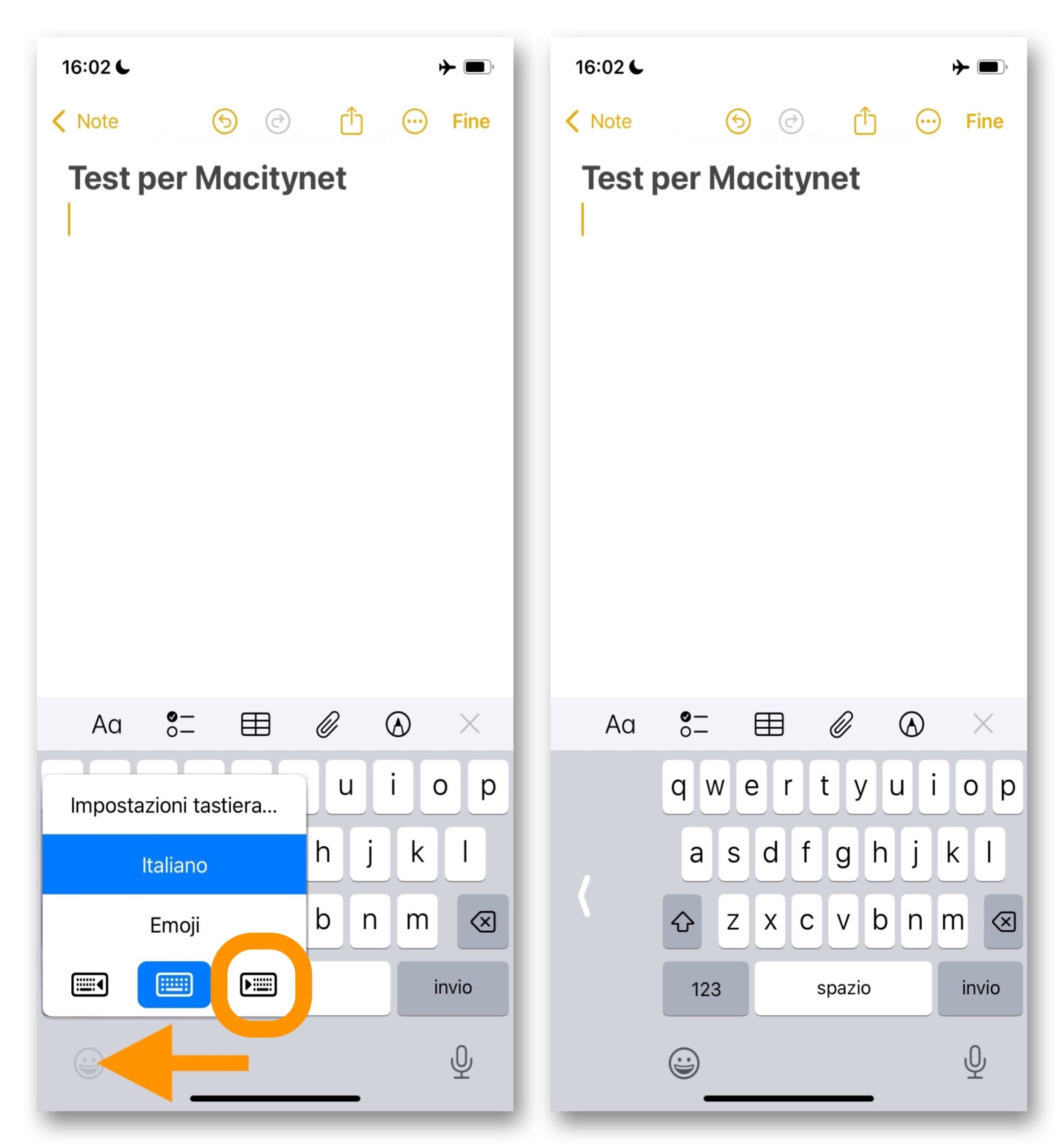 12 trucchi per digitare veloce e senza errori su iPhone - macitynet.it 12 trucchi per digitare veloce e senza errori su iPhone - macitynet.it