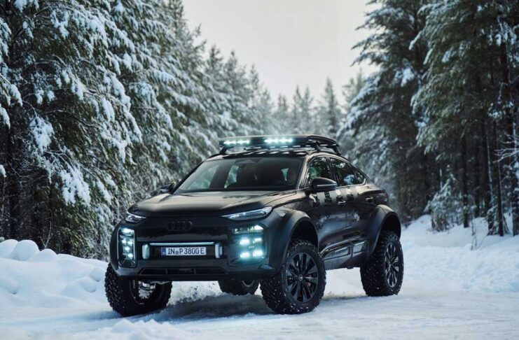 Audi Q6 e-tron, offroad concept con assali a portale di nuova concezione - macitynet.it