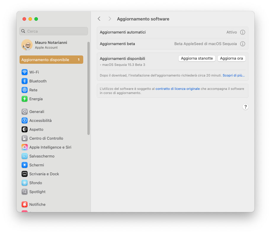 beta 3 di iOS 18.3, iPadOS 18.3 e macOS Sequoia 15.3 agli sviluppatori - macitynet.it beta 3 di iOS 18.3, iPadOS 18.3 e macOS Sequoia 15.3 agli sviluppatori - macitynet.it
