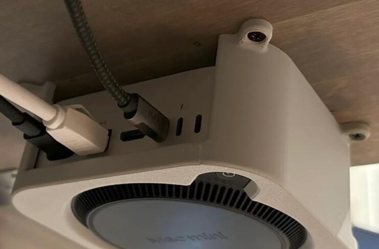 Come fissare il Mac mini M4 sotto la scrivania - macitynet.it