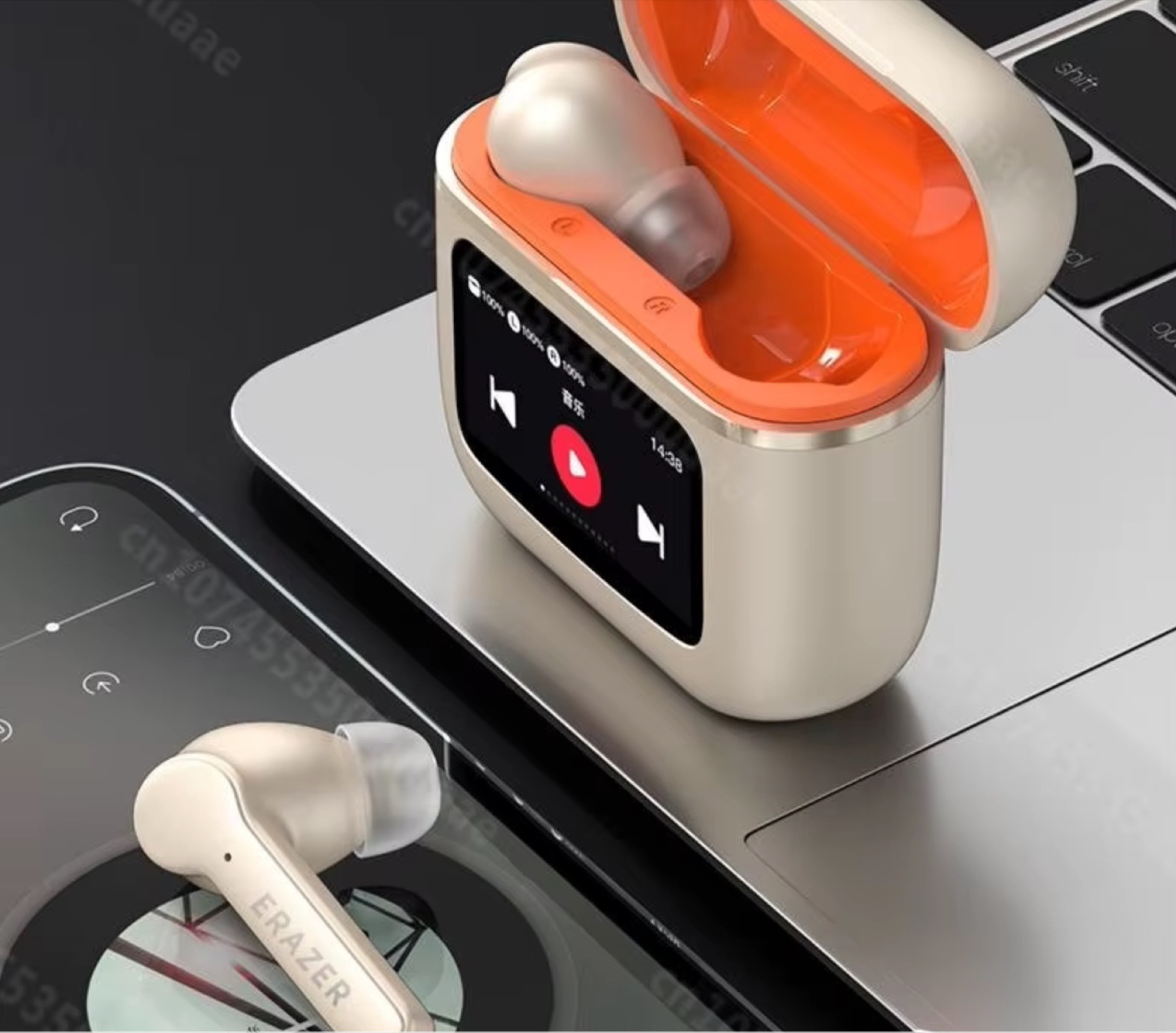 Lenovo Erazer XP1, auricolari TWS con schermo incorporato a 19 € - macitynet.it