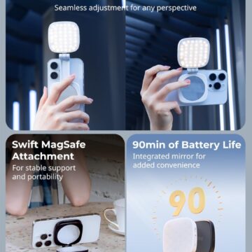 SMALLRIG Vibe P48, la torcia MagSafe per video di qualità con iPhone - macitynet.it