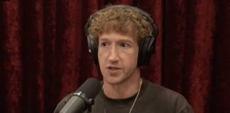Mark Zuckerberg - Fotogramma dal podcast "Joe Rogan Experience".