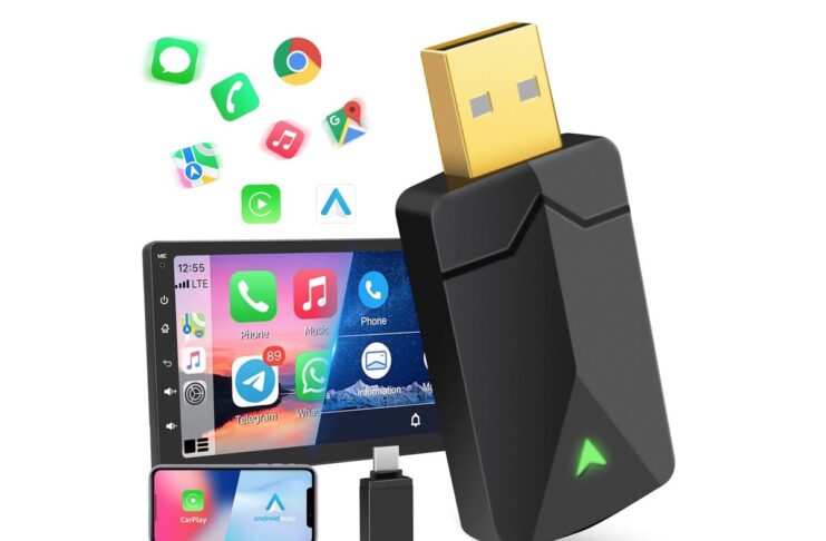 CarPlay e Android Auto diventano wireless con l'adattatore in offerta - macitynet.it