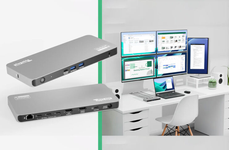 Da Plugable una docking station per collegare fino a cinque monitor ai MacBook - macitynet.it