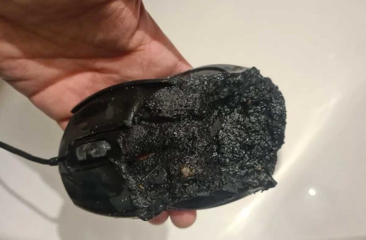 Un mouse da gaming di Gigabyte avrebbe preso fuoco - macitynet.it