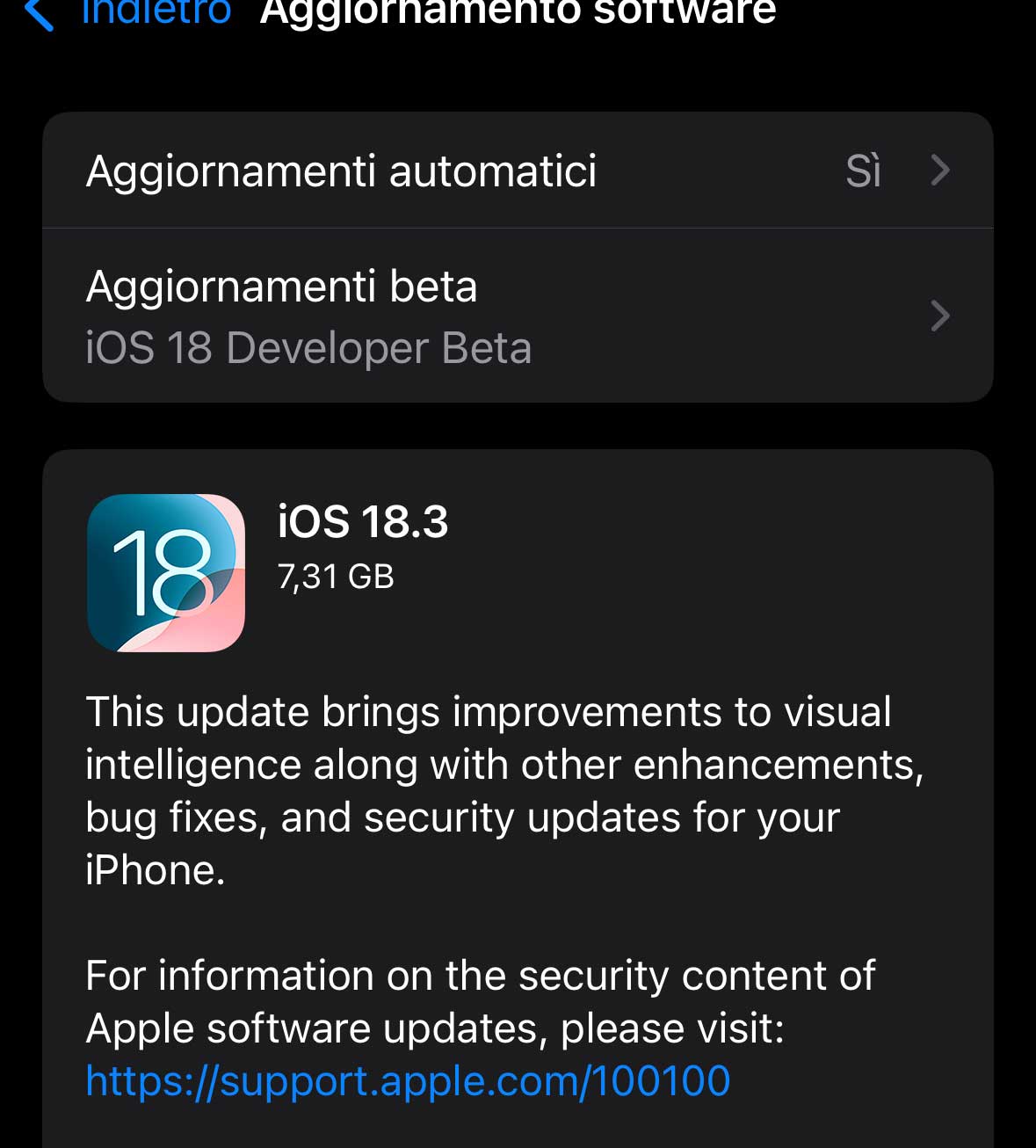 Release Candidate di iOS 18.3, iPadOS 18.3 e macOS Sequoia 15.3 agli sviluppatori - macitynet.it Release Candidate di iOS 18.3, iPadOS 18.3 e macOS Sequoia 15.3 agli sviluppatori - macitynet.it