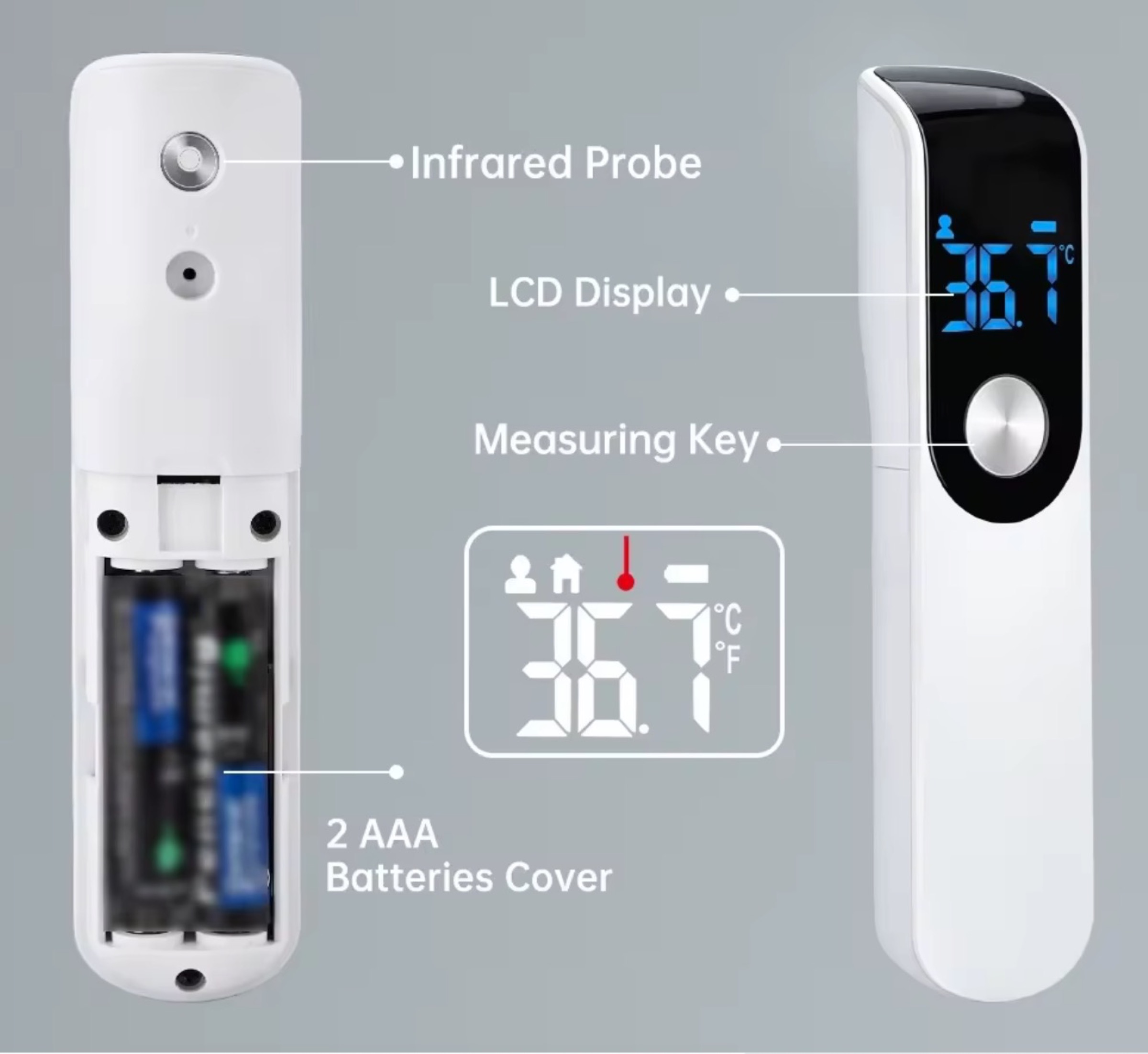 Termometro a infrarossi a soli 3,50 €, misurate la febbre senza contatto - macitynet.it