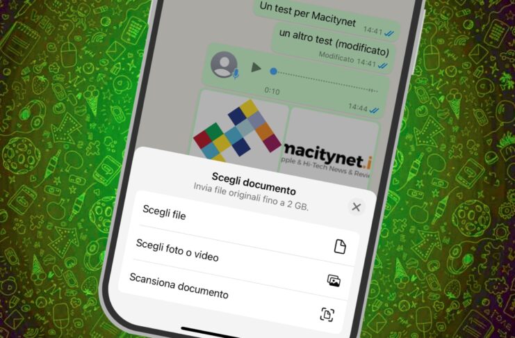 Come scansionare i documenti via Whatsapp su iPhone - macitynet.it