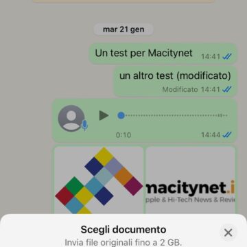 Come scansionare i documenti via Whatsapp su iPhone - macitynet.it