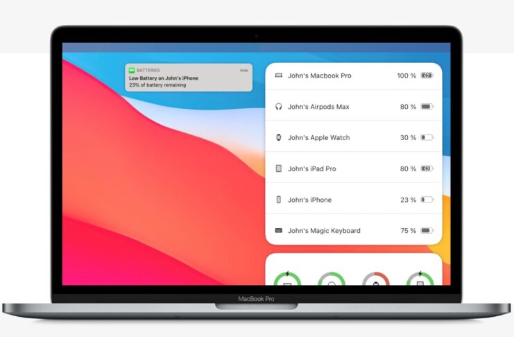 Batteries rende piacevole controllare la carica di tutte le batterie - macitynet.it