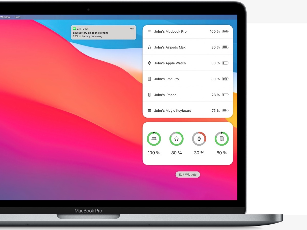 Batteries rende piacevole controllare la carica di tutte le batterie - macitynet.it Batteries rende piacevole controllare la carica di tutte le batterie - macitynet.it