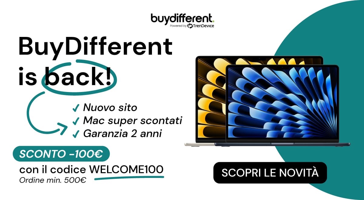 BuyDifferent lancia il nuovo sito con super sconti sui Mac Ricondizionati e Multi Hub a 1€ - macitynet.it