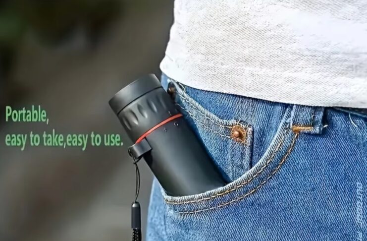 Cannocchiale tascabile 8x, zooma anche su smartphone per solo 1 € - macitynet.it