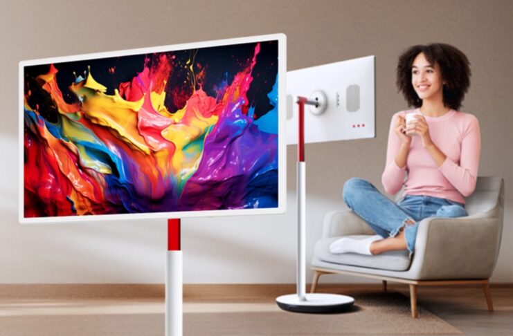 Il monitor con le ruote da usare in giro per casa - macitynet.it